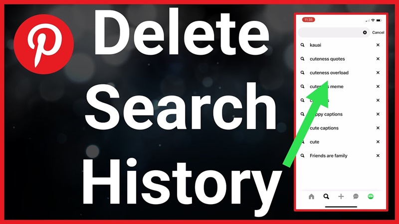 [Answer] How do I delete my search history on Pinterest?