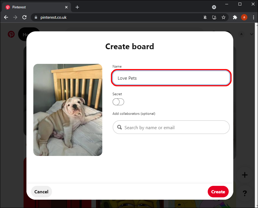 How to Create a Pinterest Board from Your Profile